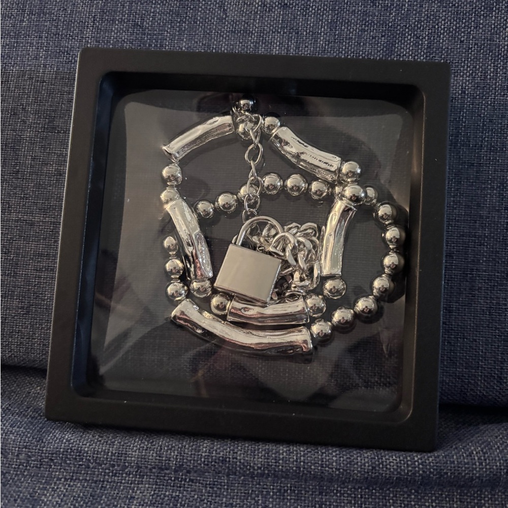 3 Silvery Bracelets
